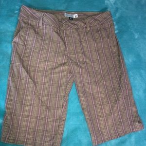 Plaid women’s Volcom Shorts